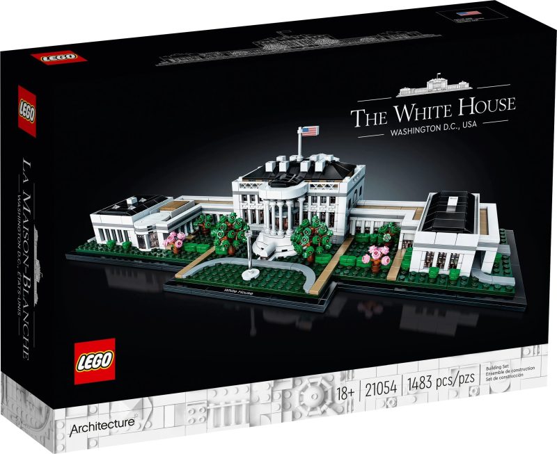 LEGO Architecture The White House 21054 Display Model Building Kit, Landmark Collection for Adults, Collectible Home Décor Gift Idea - Image 2