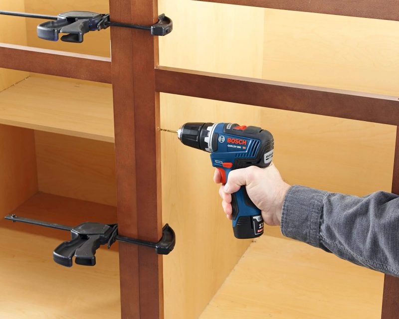 BOSCH CLPK22-120 12V Max Cordless 2-Tool 3/8 in. Drill/Driver and 1/4 in. Impact Driver Combo Kit with 2 Batteries, Charger and Case,Blue - Image 36