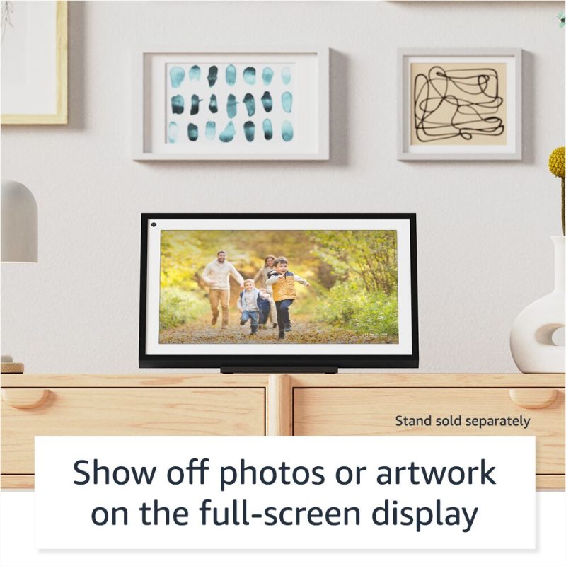 Amazon – Echo Show 15 15.6 inch Smart Display with Alexa and Fire TV – Black - Image 5
