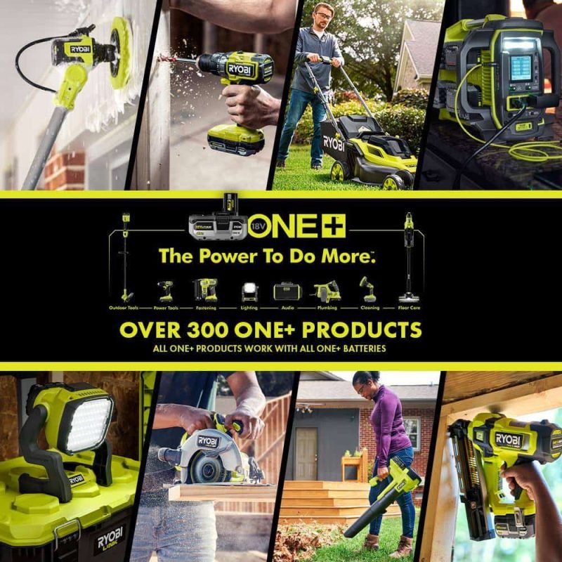 RYOBI ONE+ HP 18V Brushless Cordless Compact Blower, 220 CFM, 140 MPH, Tool-Only - Image 13