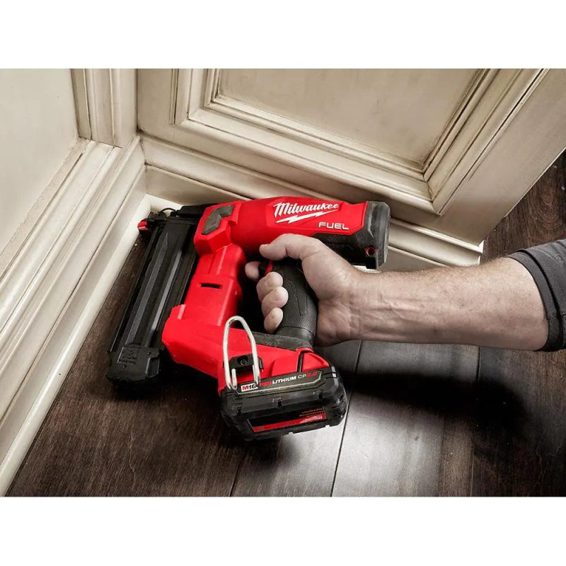 2746-21CT M18 GEN II 18-Volt 18-Gauge Lithium-Ion Brushless Cordless Brad Nailer Kit with One 2.0 Ah Battery, Charger and Bag - Image 22