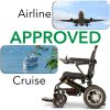 2020 New Folding Ultra Lightweight Electric Power Wheelchair, Silla de Ruedas Electrica, FDA Approved and Air Travel Allowed, Heavy Duty, Mobility Motorized, Portable Power (17.5′′ Seat Width) - Image 6
