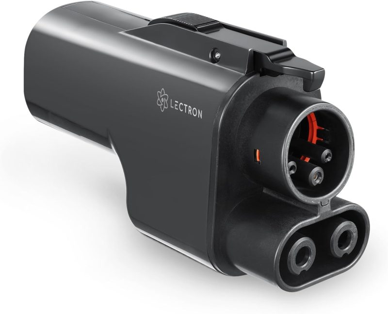 Lectron NACS to CCS1 EV Adapter �C 500 Amps, 1,000V Fast Charging for Tesla Superchargers