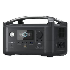 EF ECOFLOW RIVER 288Wh Portable Power Station 3 x 600W AC Outlets & LED Flashlight