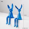 Abstract Bookshelf Rabbit Decor - Image 15