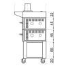 Sud Forni Zaffiro - 500˚C - 6 Pizza Oven - Expandable - Image 9
