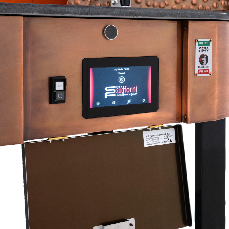 520˚C Sud Forni Opale Smart 4 Pizza Neapolitan Pizza Oven AVPN Approved - Image 3