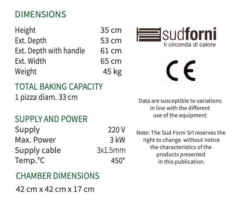 450˚C Sud Forni Spinello - Small Commercial Neapolitan Pizza Oven - Biscotto Floor - Image 4