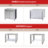 Sud Forni Topazio Twin Deck - 500˚C - 8 pizza - Pizza Oven - Image 3